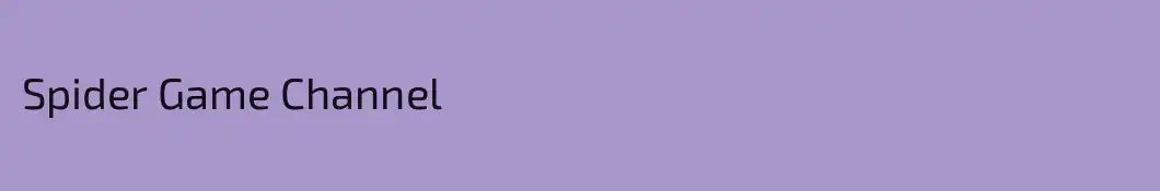 Spider Game Channel